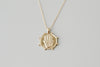 Gold Protection Talisman Necklace