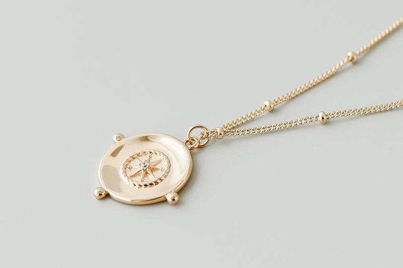 Gold My Own Path Necklace