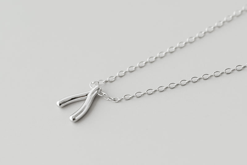 Lucky Wishbone Necklace