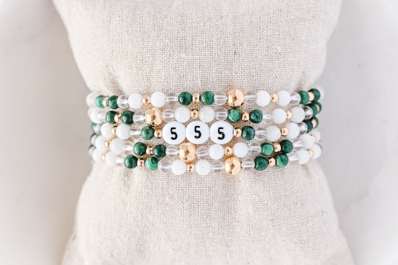 '555' Change Gold Luxe Bracelet