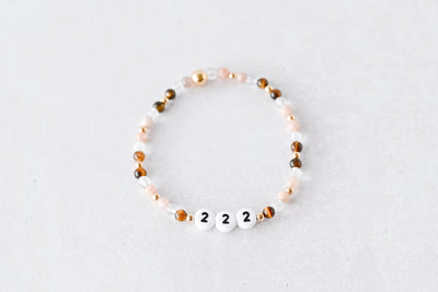 '222' Alignment Gold Luxe Bracelet