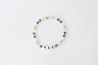 '666' Reflect Gold Luxe Bracelet