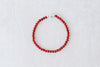 4mm Carnelian Luxe Bracelet