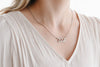 '222' Silver Angel Number Necklace