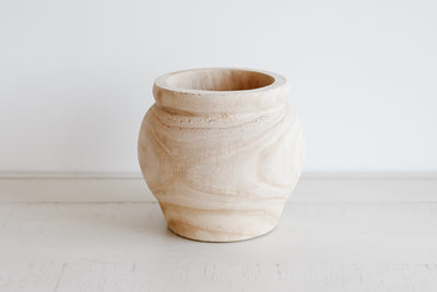 Natural Wood Planter
