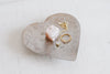 Antique Iron Heart Dish