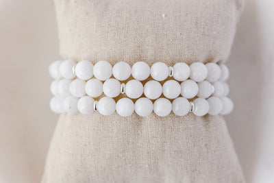 8mm Moonstone Bracelet