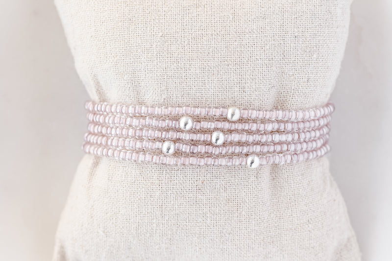 3mm Blush Endless Mini Bracelet