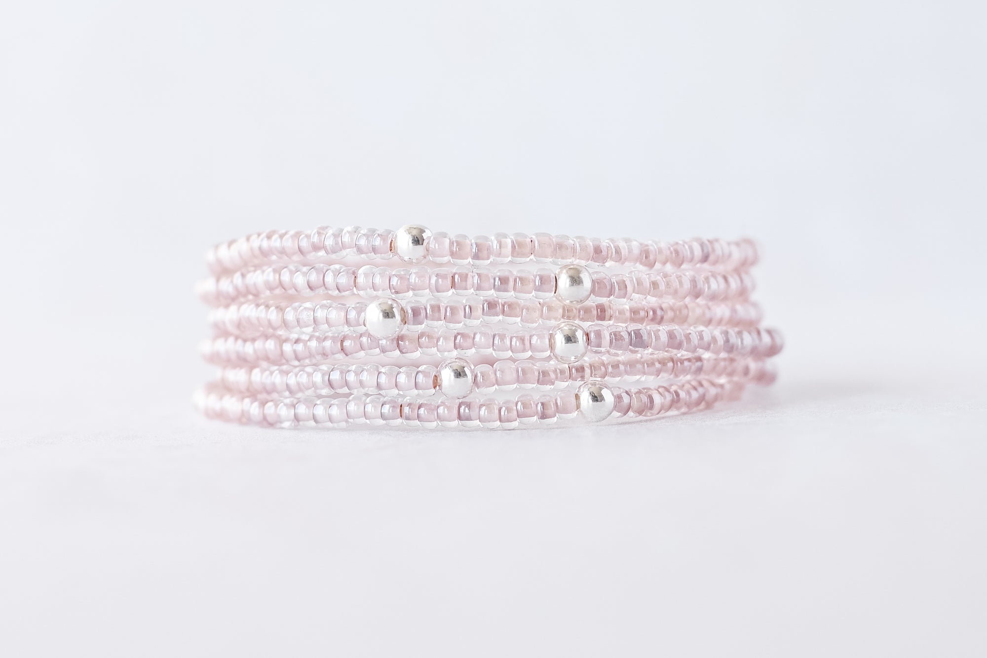 3mm Blush Endless Mini Bracelet