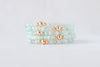 4mm Amazonite Gold Luxe Bracelet