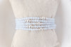 4mm Blue Lace Agate Luxe Bracelet