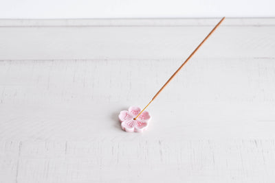 Pink Blossom Incense Holder