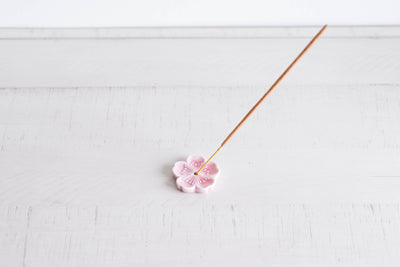 Pink Blossom Incense Holder