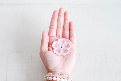 Pink Blossom Incense Holder
