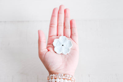 Blue Blossom Incense Holder