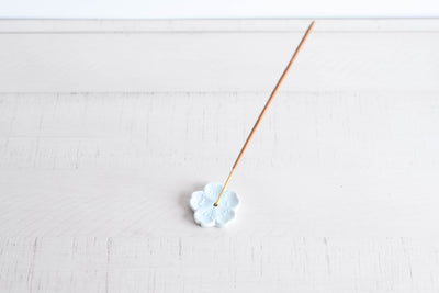 Blue Blossom Incense Holder
