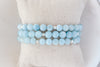 8mm Aquamarine Luxe Bracelet