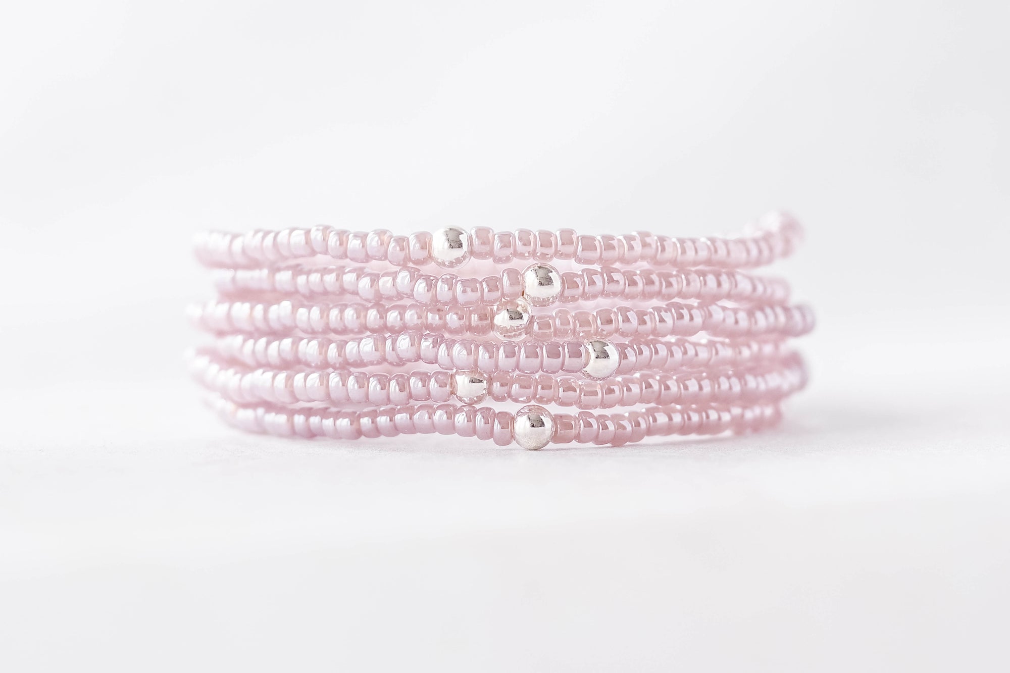 3mm Blush Pearl Endless Mini Bracelet