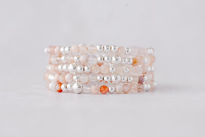 Flower Agate Serendipity Bracelet