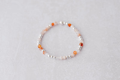 Flower Agate Serendipity Bracelet