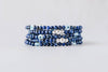 4mm Lapis Lazuli with Evil Eye Charm Luxe Bracelet