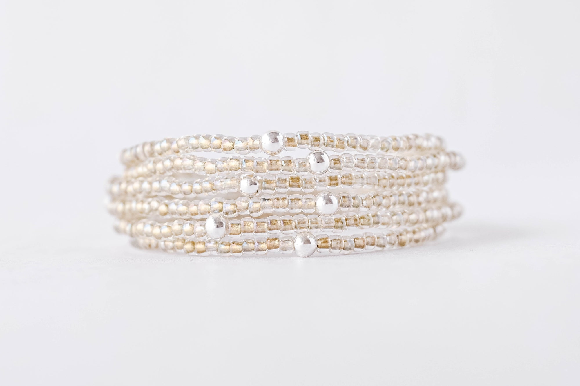 3mm Aura Chartreuse Endless Mini Bracelet