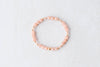 6mm Sunstone & Sunstone Rondelle with Gold Accents Luxe Bracelet