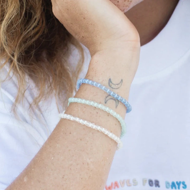 Lagoon Sea Glass Bracelet
