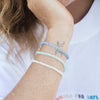 Cream Sea Glass Bracelet