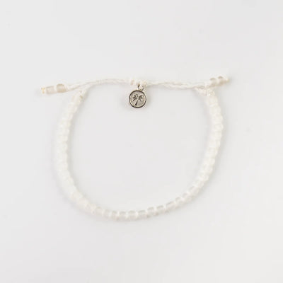 Cream Sea Glass Bracelet
