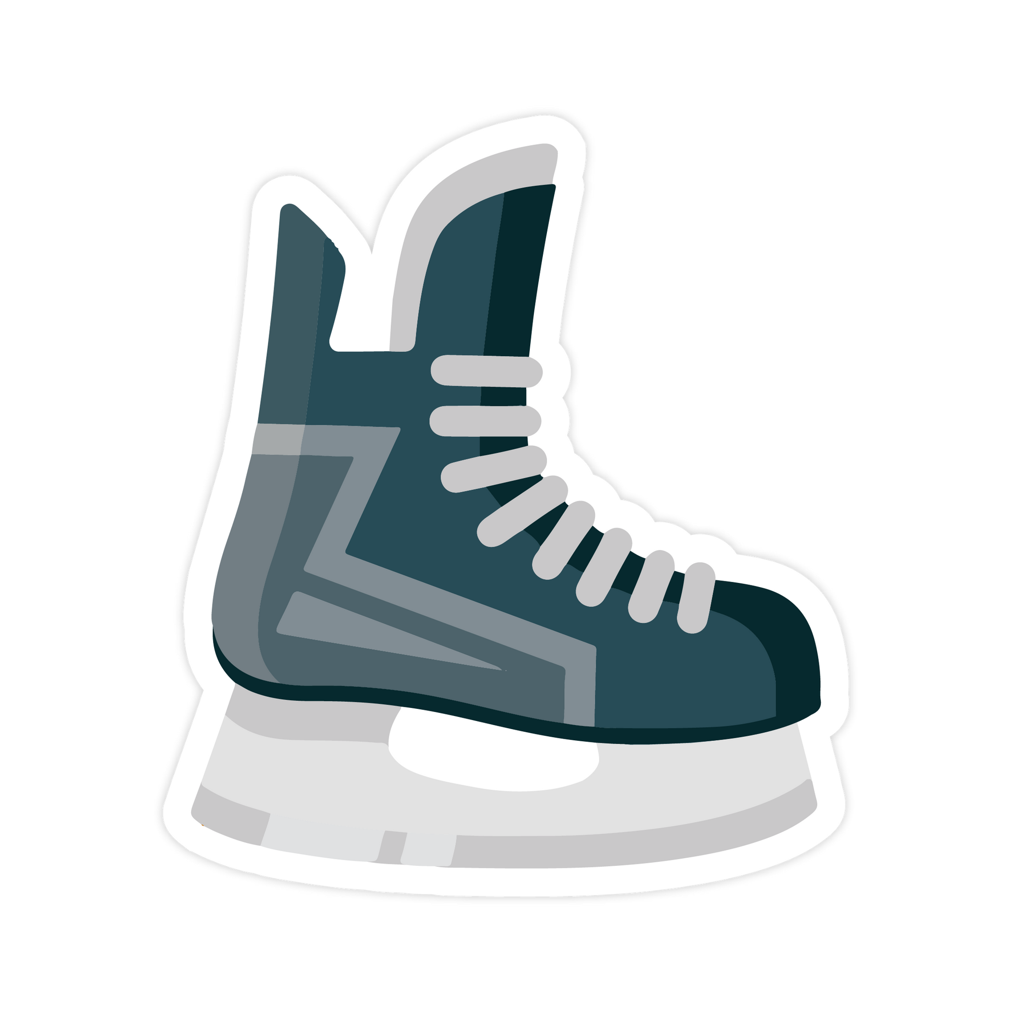 Hockey Skate Sticker