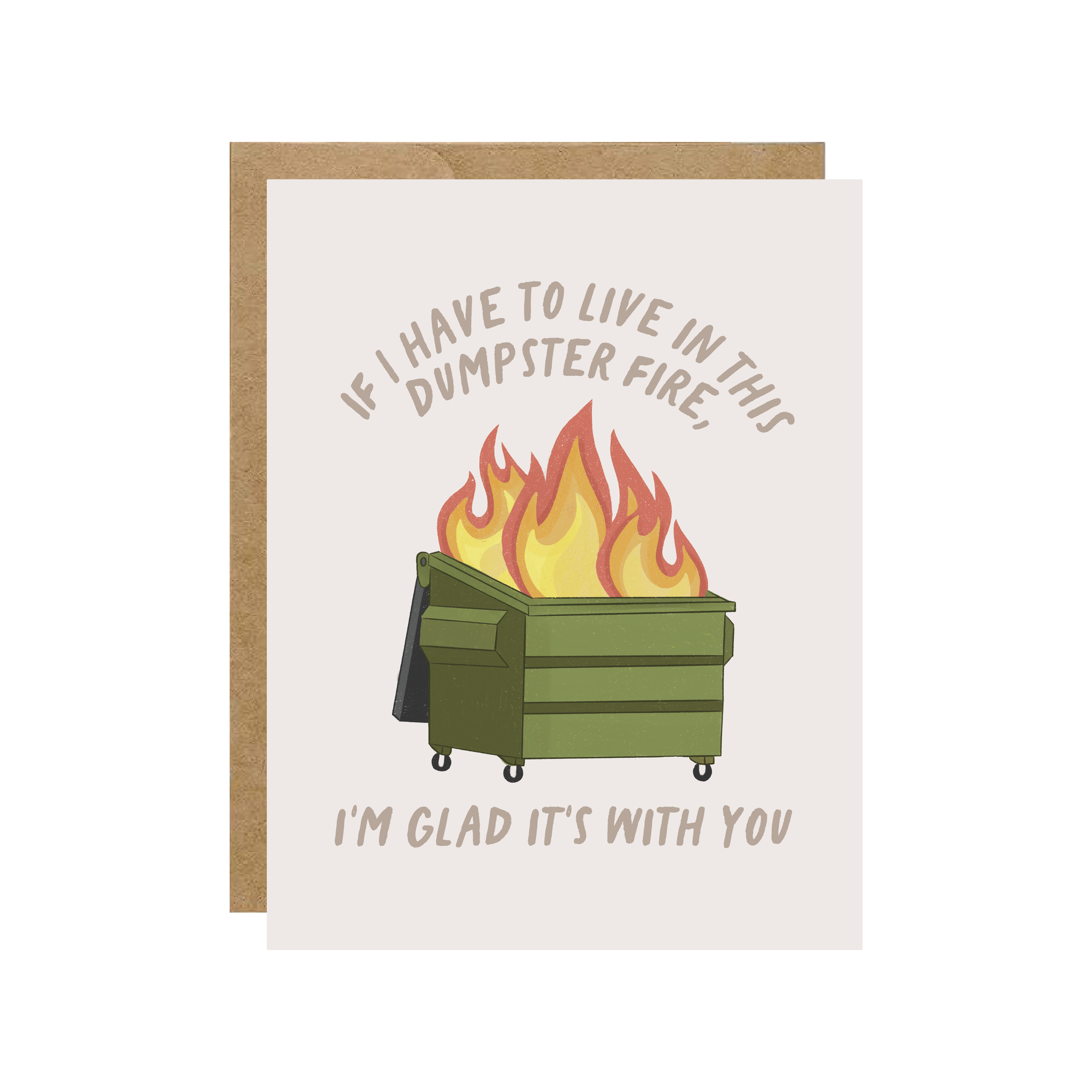 Dumpster Fire Card