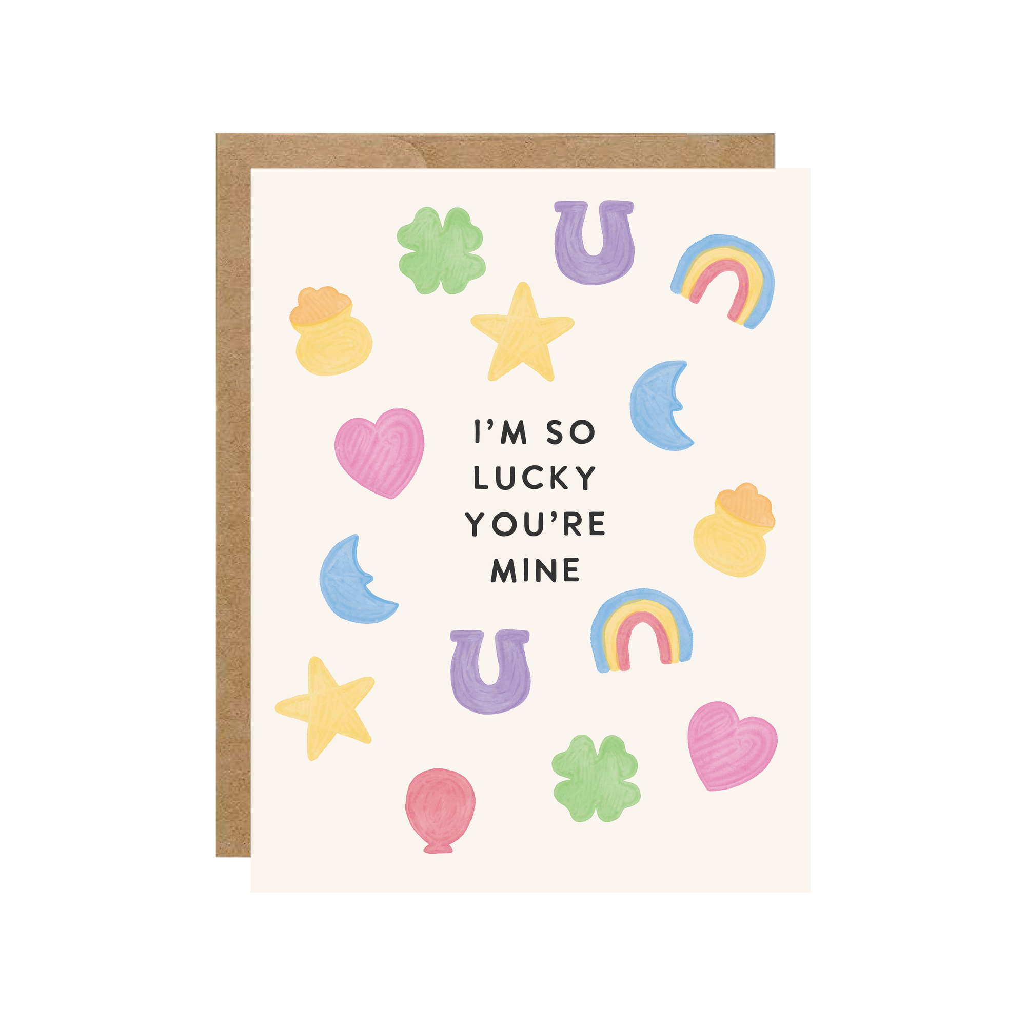 So Lucky You're Mine Card