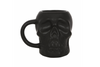 Matte Black Skull Mug
