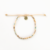 Natural Braided Rope Multi Bead Anklet