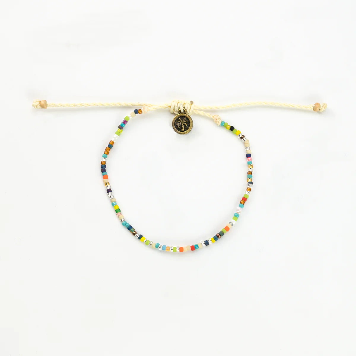 Rainbow Multi Mini Bead Bracelet