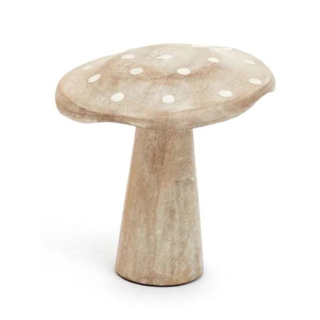 Small Wooden Standing Mushroom