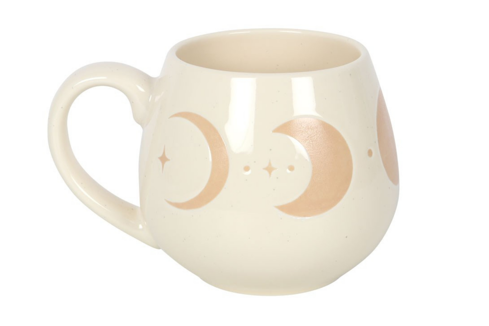 Moon Phase Rounded Ceramic Mug