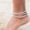 Lagoon Sea Glass Anklet