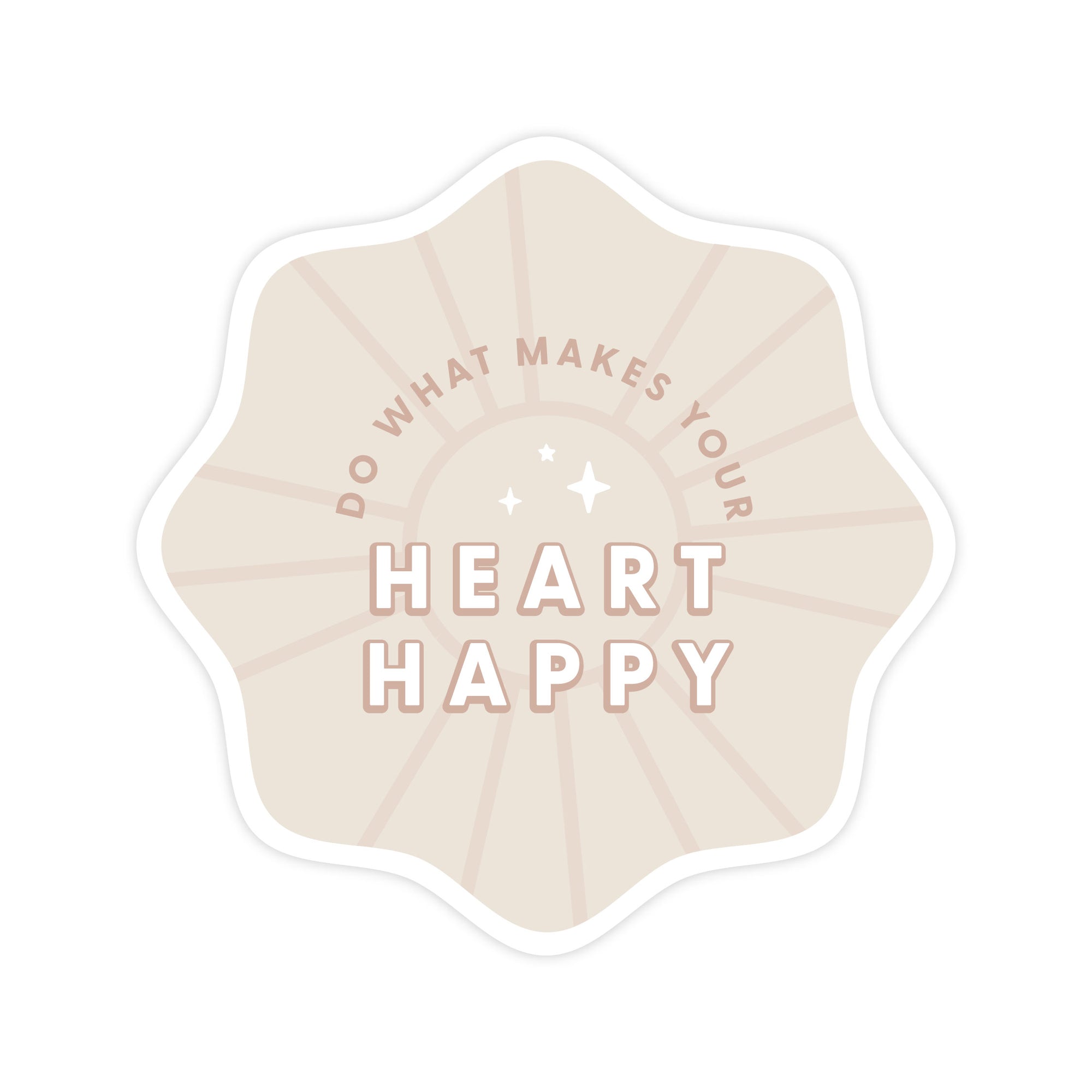 Heart Happy Sticker