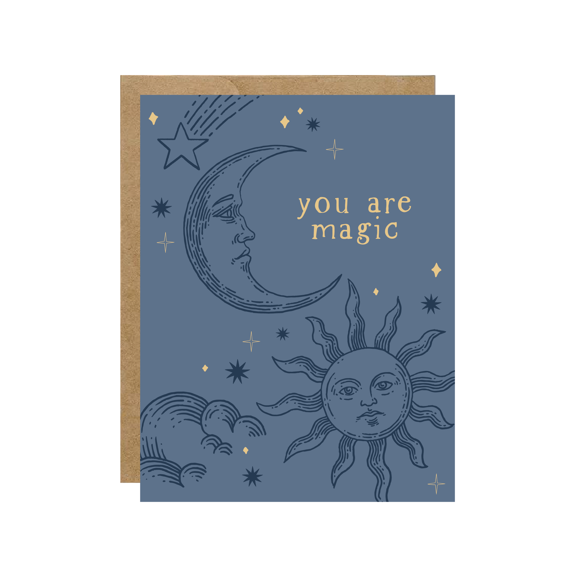 You Are Magic Sun & Moon Card