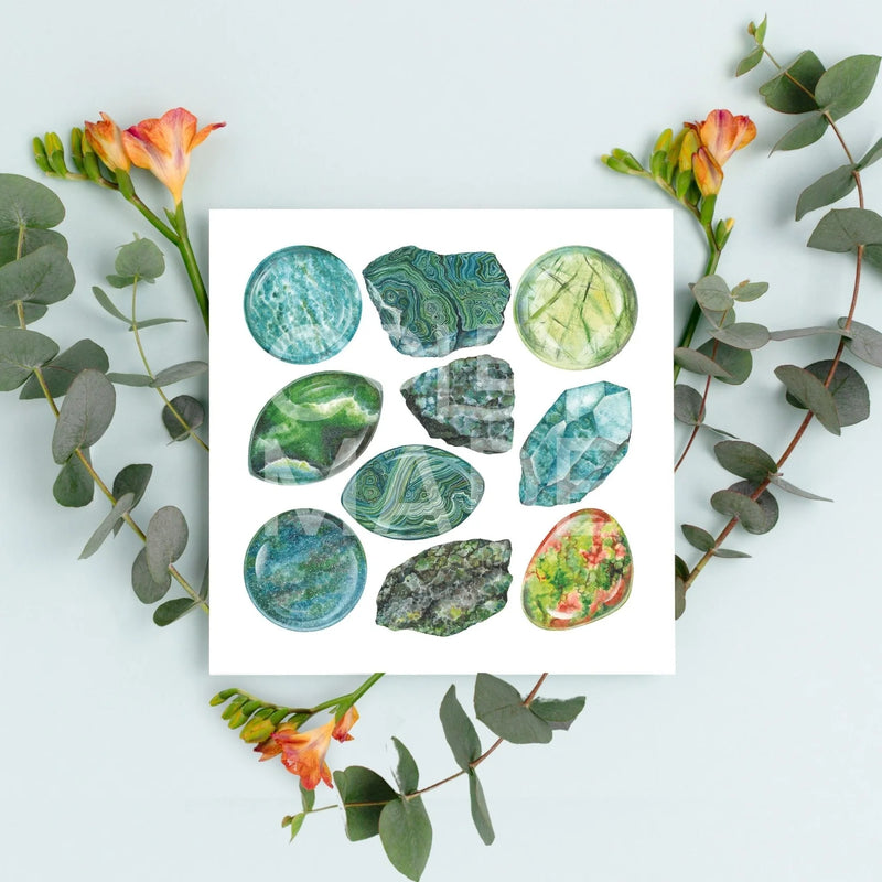 Watercolor Heart Chakra Art Print