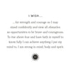 Strength Wish Bracelet