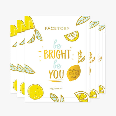 'Be Bright Be You' Brightening Foil Mask