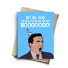 '50? No, God! Please No!' Card