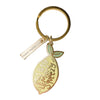 Easy Peasy Lemon Squeezy Enamel Keychain