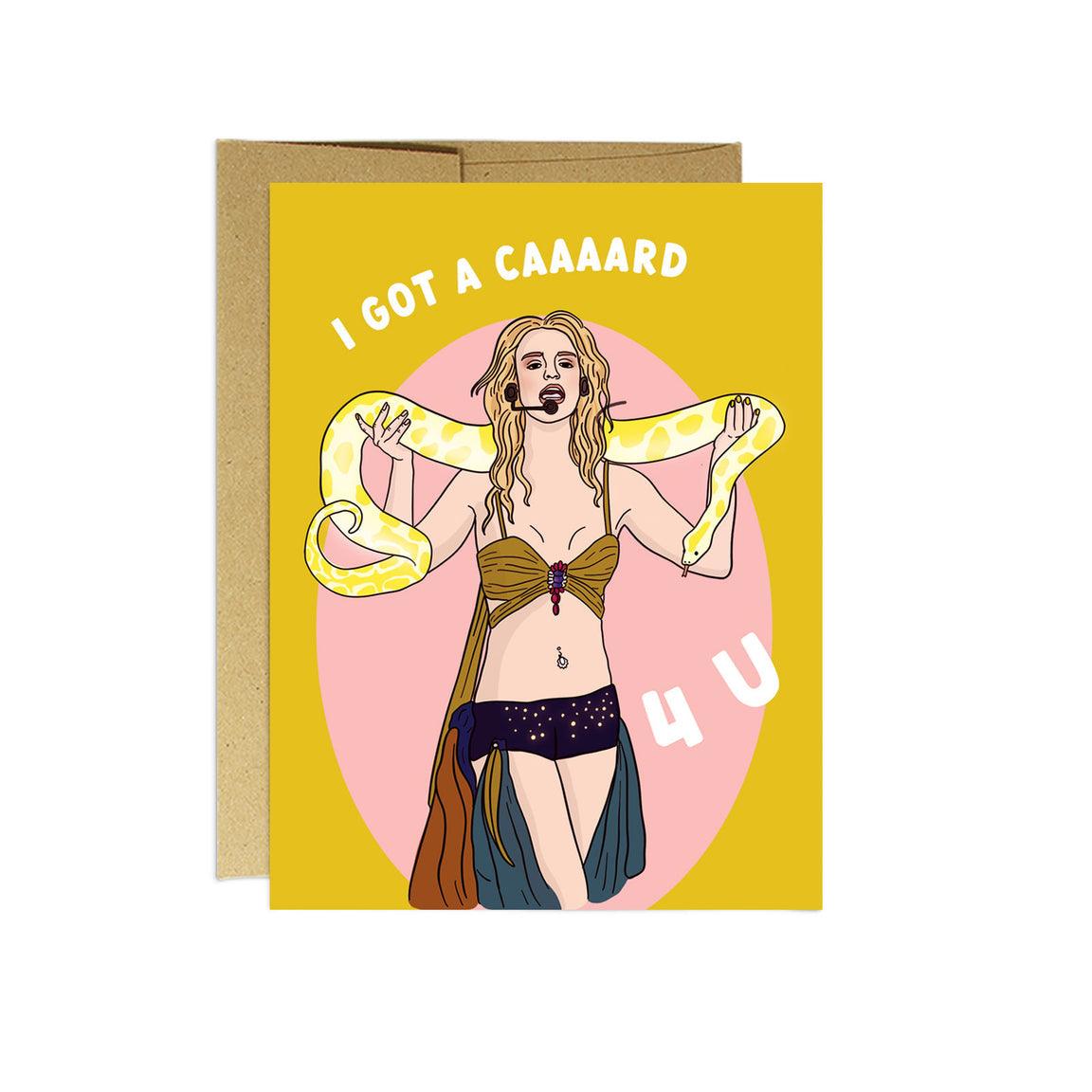 'Got a Card 4 U' Card - Catalyst & Co