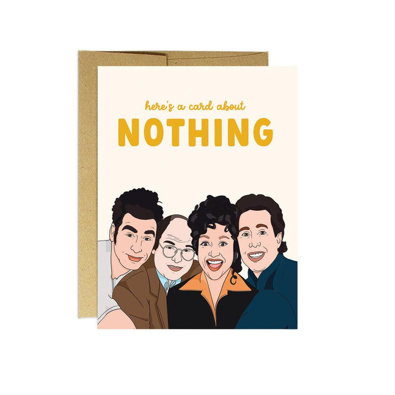 'Card about Nothing' Card - Catalyst & Co