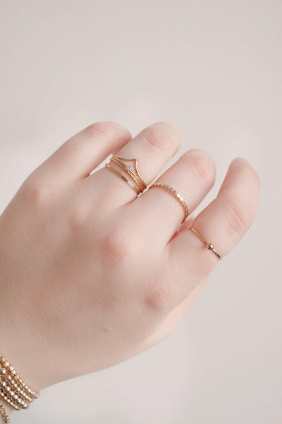Gold Filled Crystal Ring - Catalyst & Co