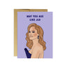 'Age like Jennifer' Card